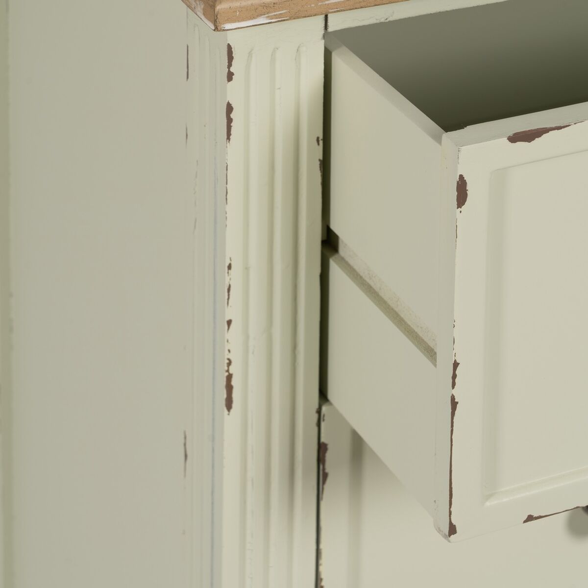 Kommode Beige Natur Gran Træ MDF 90 X 42 X 85 CM